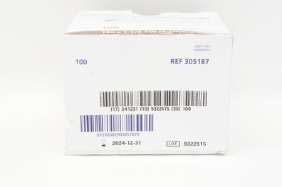BD 305187 PrecisionGlide Ndle. 19G x 1-1/2inch - Box of 60